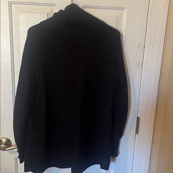 Cyrus Black Ribbed Sweater Womens 1X - Picture 6 of 6